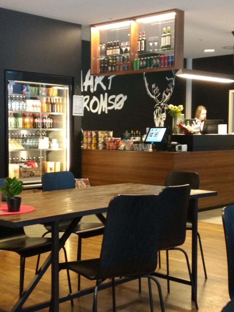 Smart Hotel Tromso – zentrales Hotel für Alleinreisende im Winter