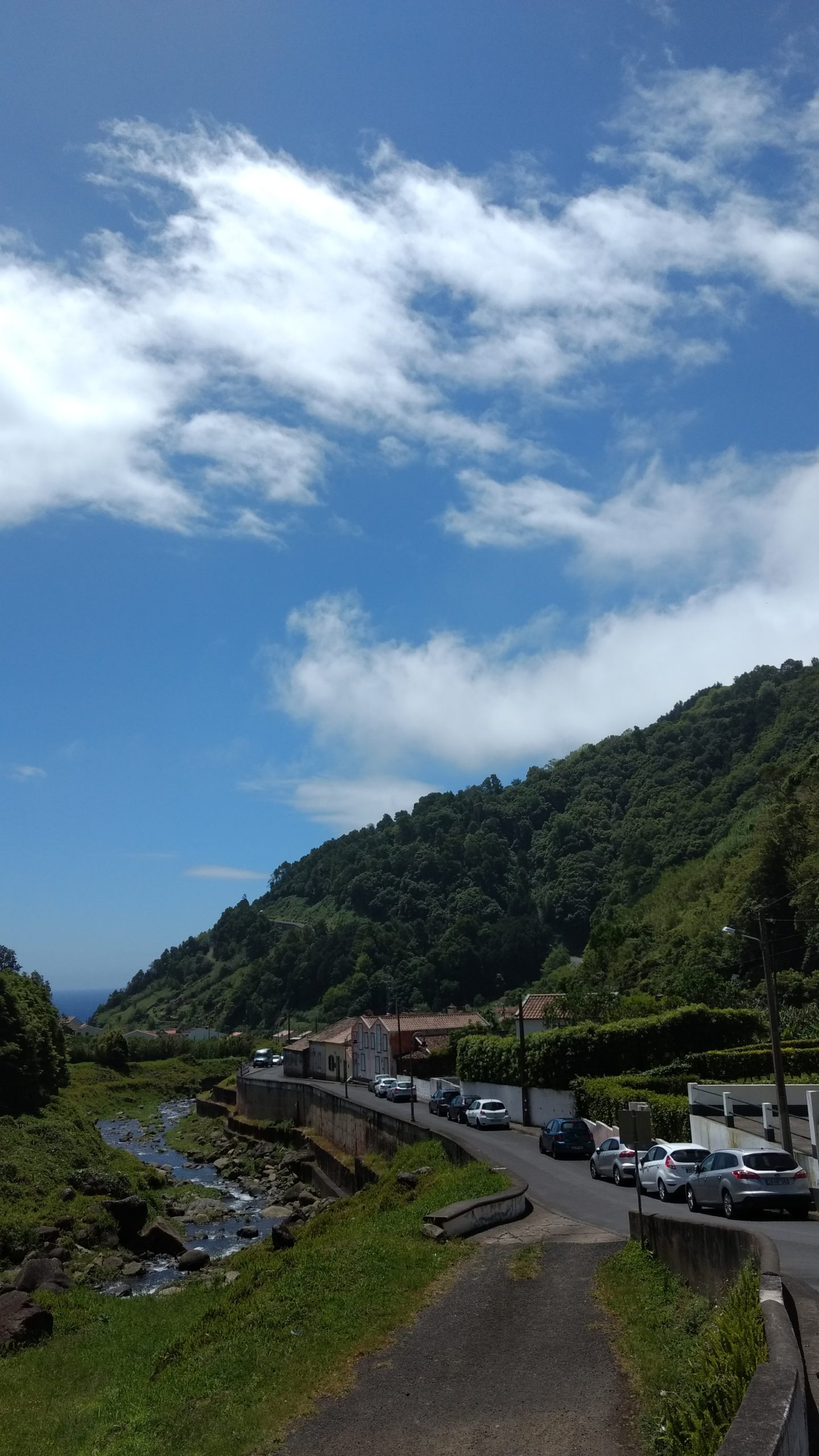 Parken auf der Azoren-Insel Sao Miguel
