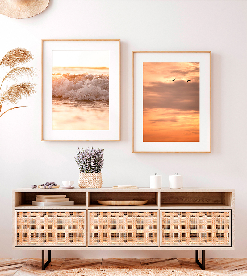 Bilder vom Sonnenuntergang im Poster Shop auf Etsy